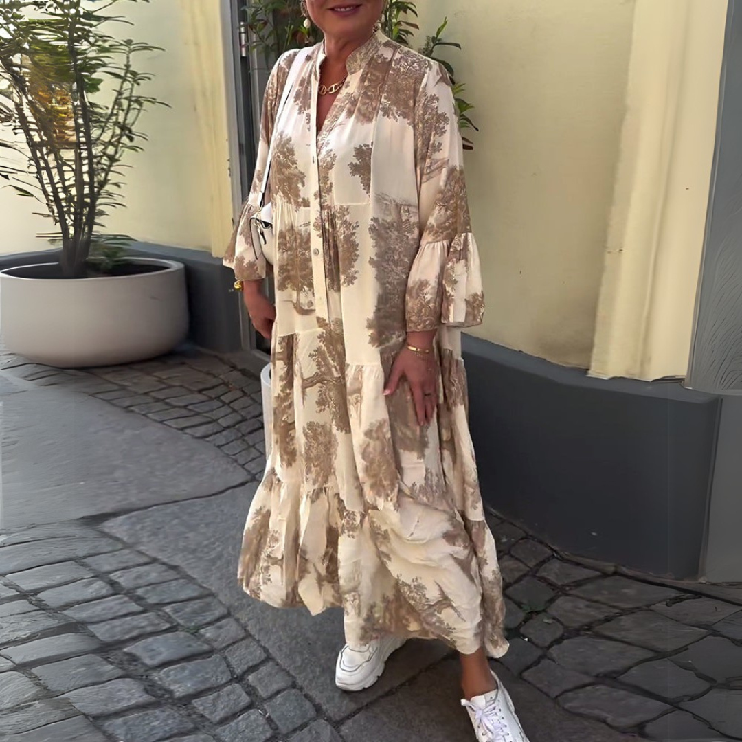 Aoibhín – Stylish Floral Maxi
