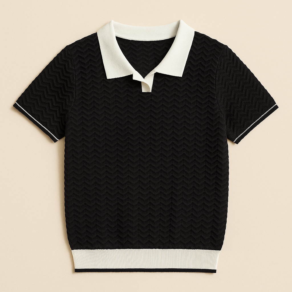 Finn – Ripple Weave Polo Shirt