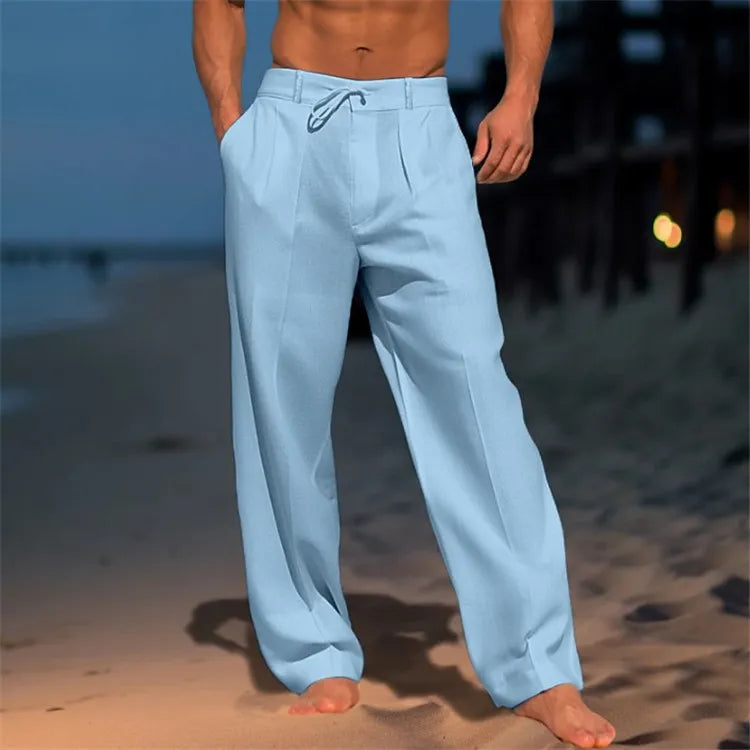 Dónal – Relaxed Cotton Trousers
