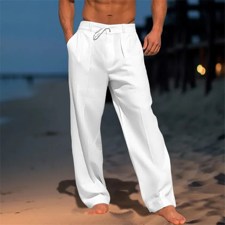 Dónal – Relaxed Cotton Trousers
