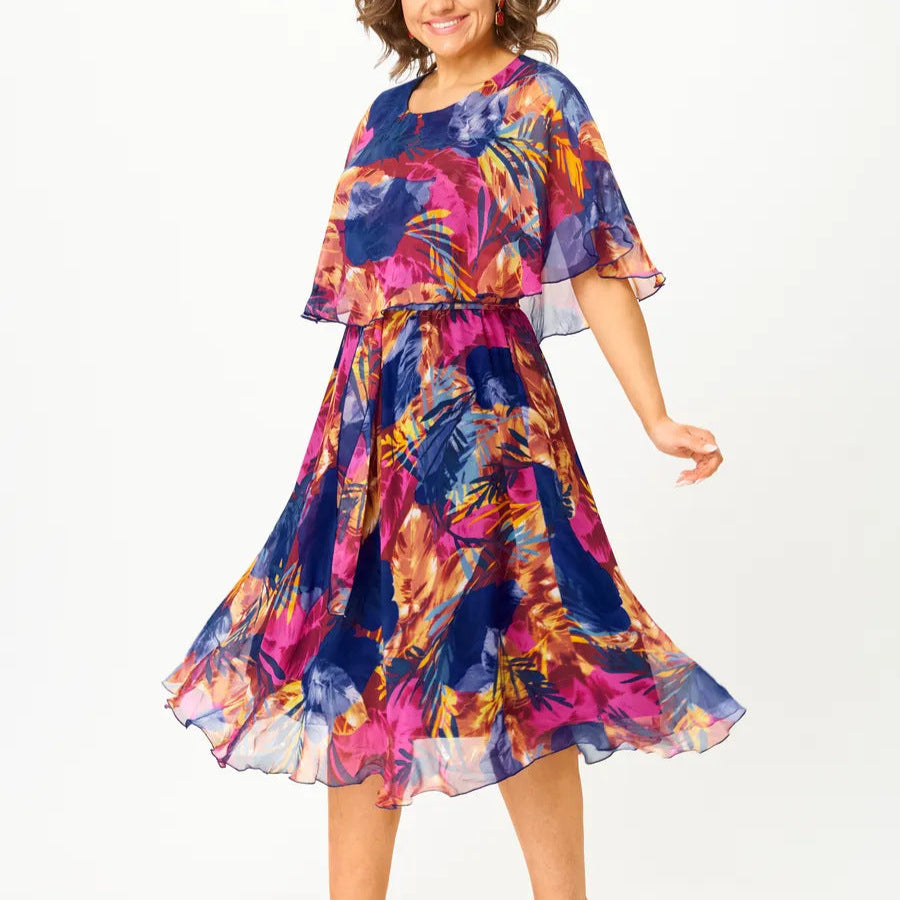 Máirín – Comfortable Plus Size Chiffon Style Dress