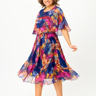 Máirín – Comfortable Plus Size Chiffon Style Dress