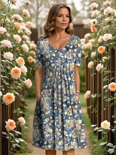 Ailis – Elegant Dress with Tummy Coverage