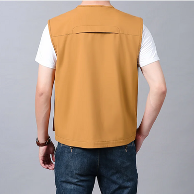 Lorcan – Multi-Pocket Breathable Outdoor Cargo Gilet