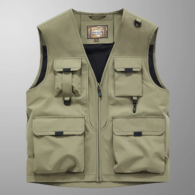 Lorcan – Multi-Pocket Breathable Outdoor Cargo Gilet