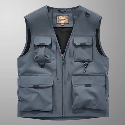 Lorcan – Multi-Pocket Breathable Outdoor Cargo Gilet