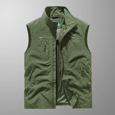 Cathal – Multi-Pocket Breathable Outdoor Cargo Gilet