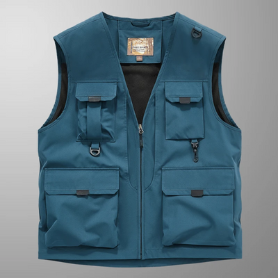 Lorcan – Multi-Pocket Breathable Outdoor Cargo Gilet
