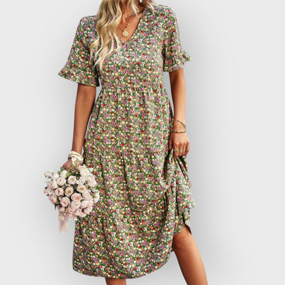 Fiadh – Floral Summer Midi Dress