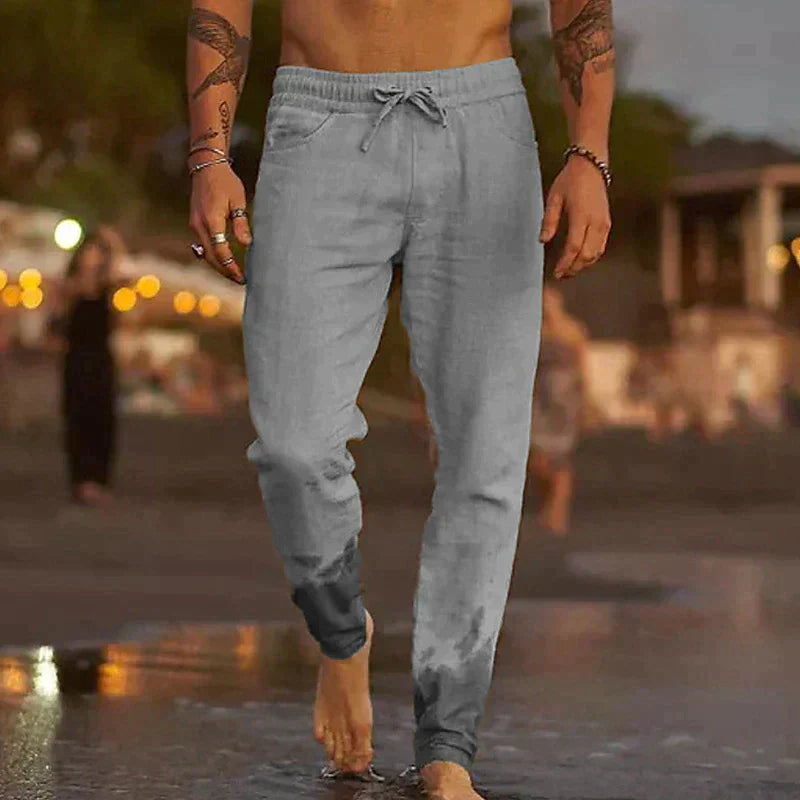 Darragh | Slim Fit Casual Trousers