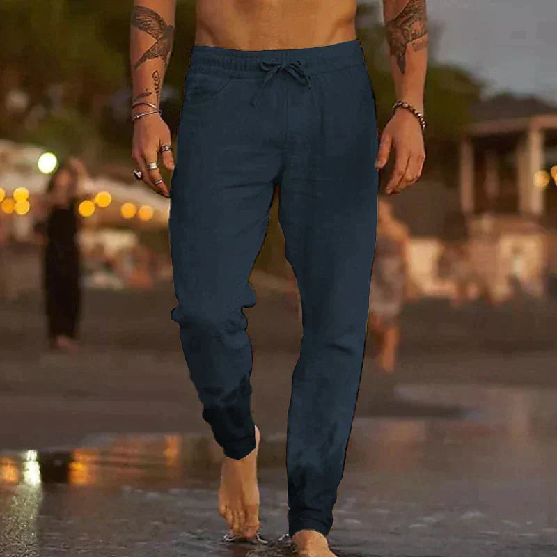 Darragh | Slim Fit Casual Trousers