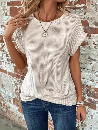 Niall – Waffle Knit Casual Tee