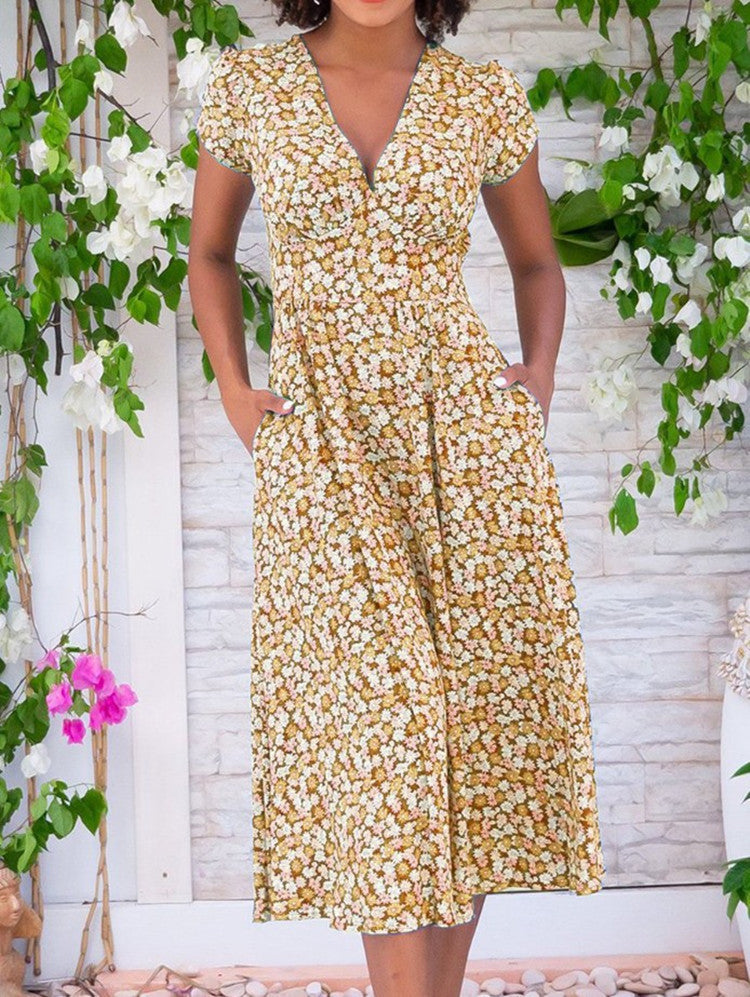Ailbhe – Button-Front Midi Dress