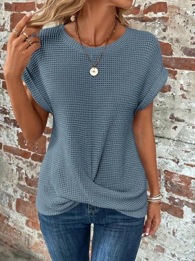 Niall – Waffle Knit Casual Tee