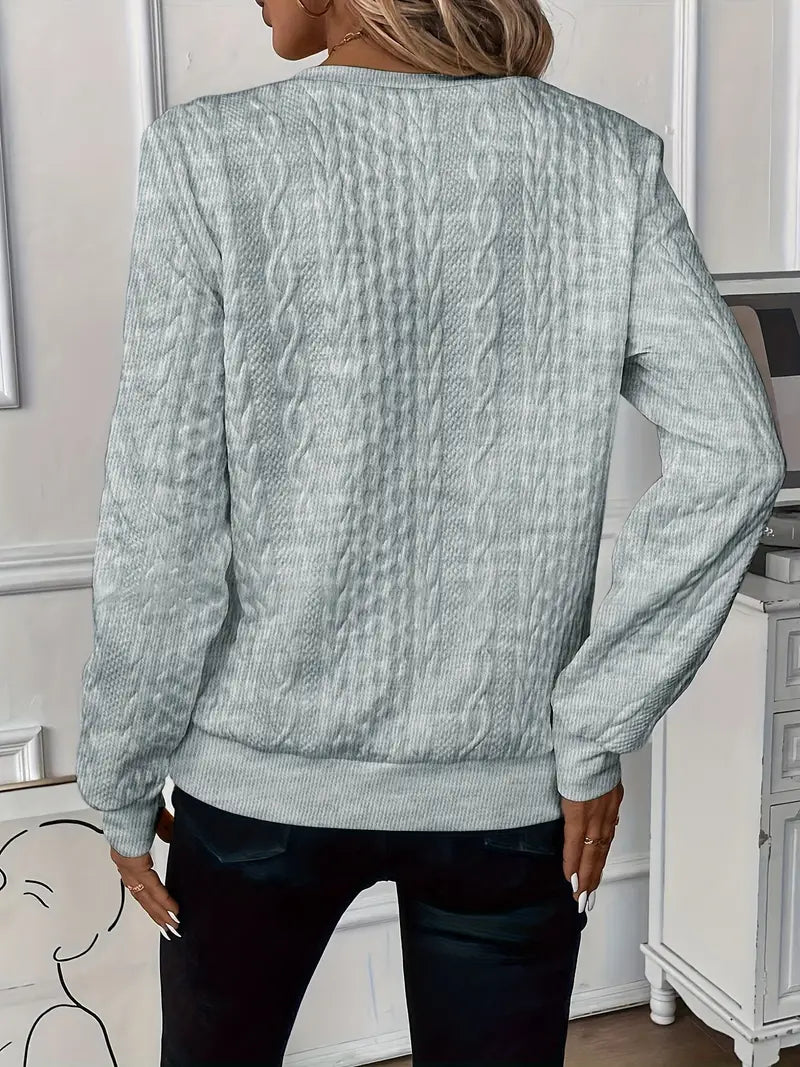 Deirdre – Soft Zip Sweater