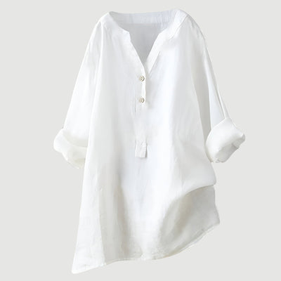 Éabha – Airy Linen Blouse