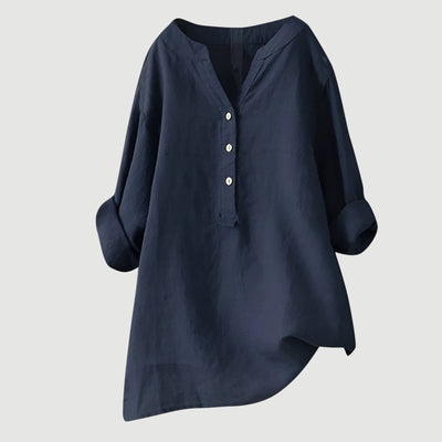 Éabha – Airy Linen Blouse