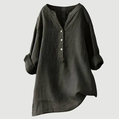 Éabha – Airy Linen Blouse