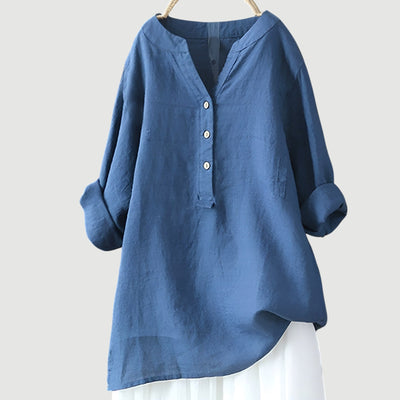 Éabha – Airy Linen Blouse