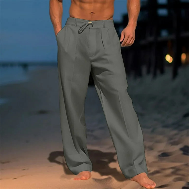 Dónal – Relaxed Cotton Trousers