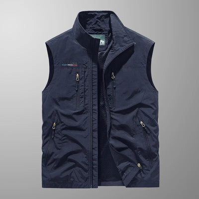 Cathal – Multi-Pocket Breathable Outdoor Cargo Gilet