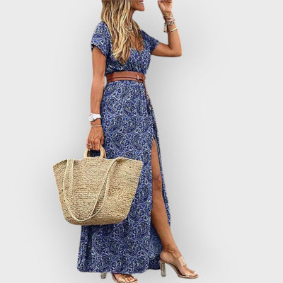 Nuala – Festive Boho Maxi Dress