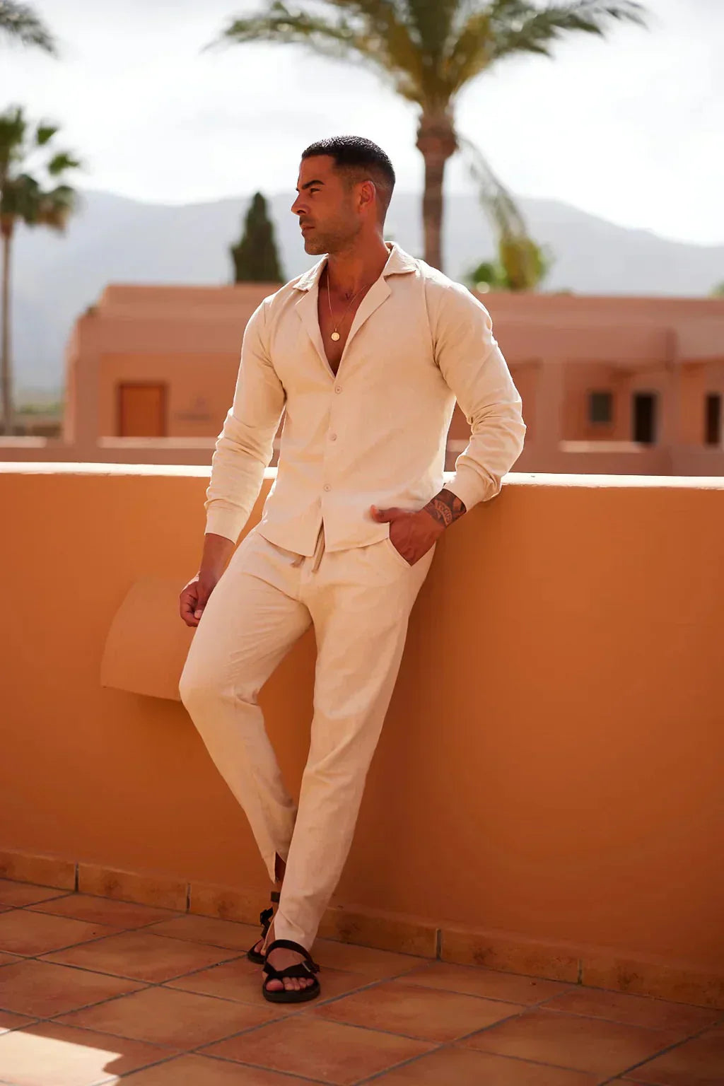 Tadhg – Relaxed Linen Co-Ord Set