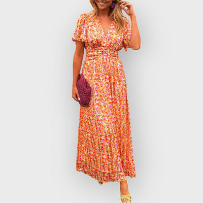 Aisling – V-Neck Maxi Dress