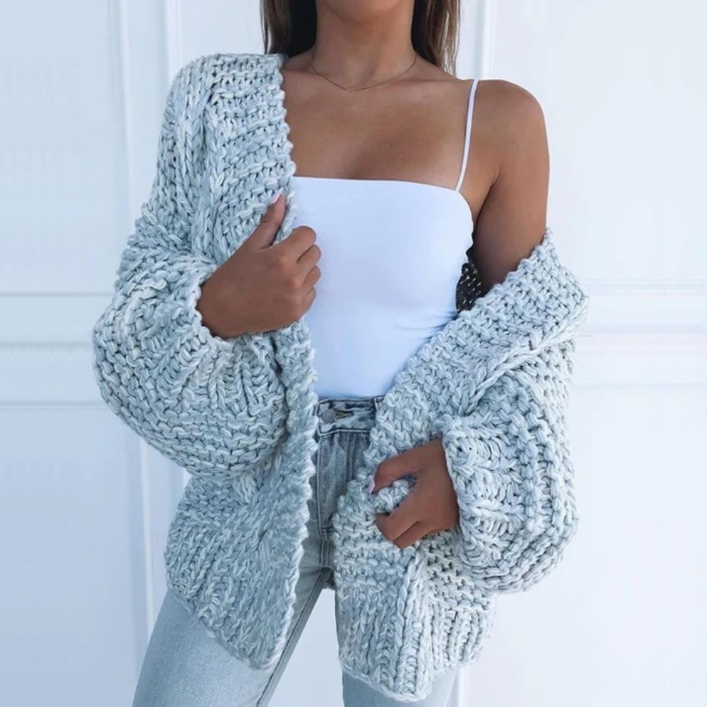 Bríd – Chunky Knit Relaxed Cardigan